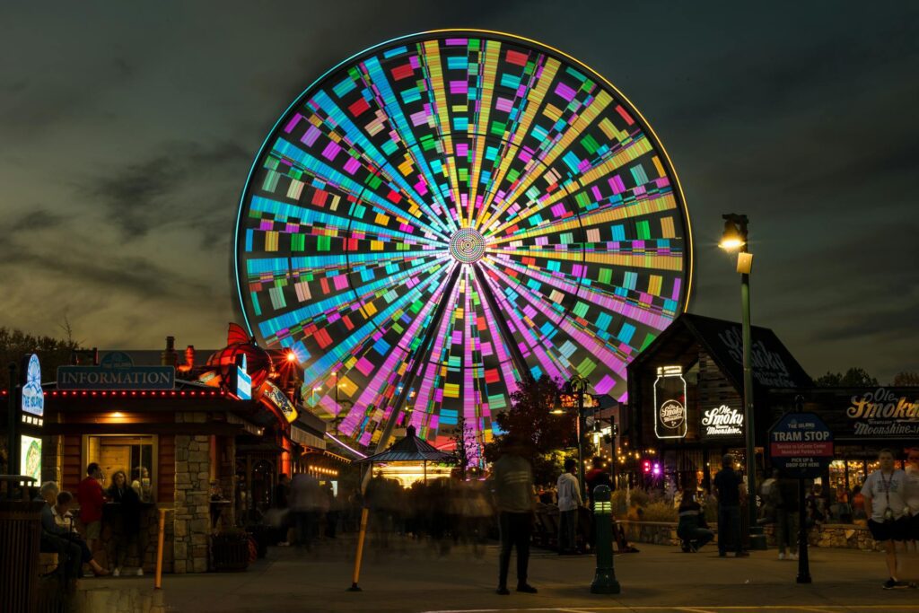 The Island in Pigeon Forge Ferris wheel