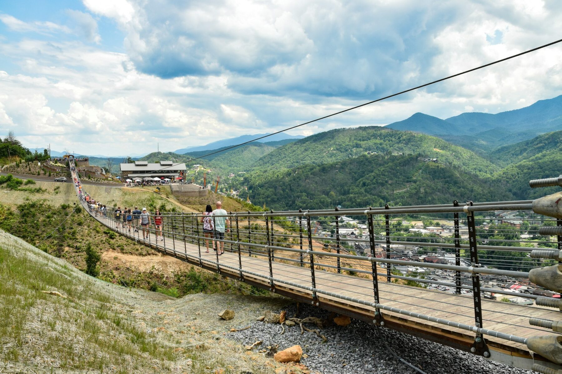 Gatlinburg Sky Bridge from the SkyPark